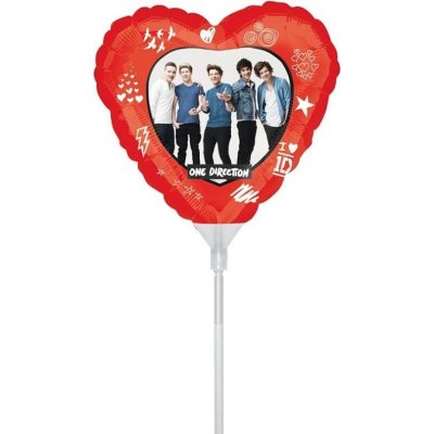 Amscan Fóliový balónek 9'' HRT One Direction KK