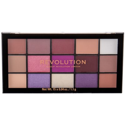 Makeup Revolution Re-Loaded paleta očních stínů Visionary 15 x 1,1 g – Hledejceny.cz