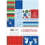 Happy Color Blok effect christmas 150 g/m2 A4 10 listů 17 vzorů HA 3815 2030 X – Zboží Dáma