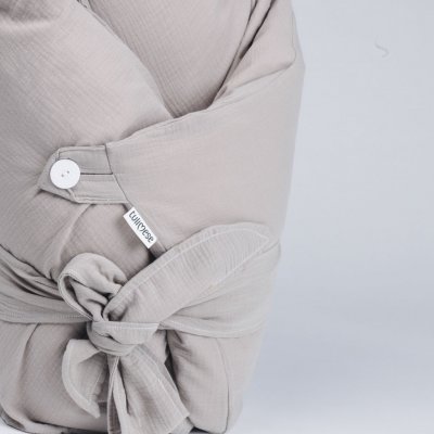 Tulimese Péřová zavinovačka mušelínová béžová – Zboží Dáma