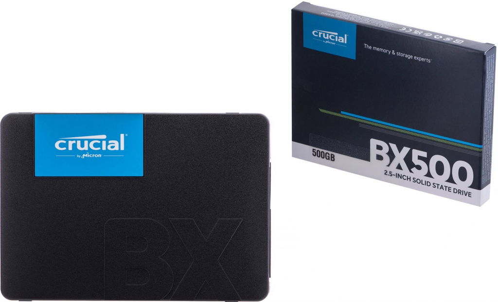 Crucial BX500 500GB, CT500BX500SSD1 od 799 Kč - Heureka.cz