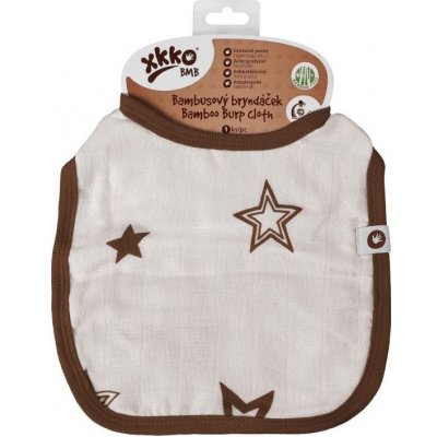 XKKO BMB bambusový bryndáček Natural Brown Stars – Hledejceny.cz