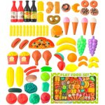 Eco Toys souprava ovoce a zelenina 120ks – Zboží Dáma