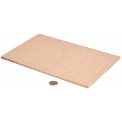 Metrie Překližka buková 5 mm A4 formát 210 x 297 mm – Sleviste.cz