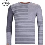 Ortovox pánské merino triko 185 Rock'N'Wool Long Sleeve grey blend – Zboží Mobilmania