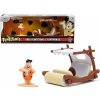 Sběratelská figurka Jada Toys The Flintstones Model 1/32 Flintstones Vehicle s figurkou