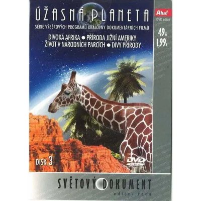 Úžasná planeta disk 3 - Divoká Afrika - DVD