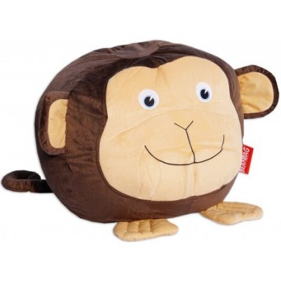 BeanBag opice Žofka,hnědá/béžová