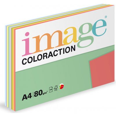 Barevný kopírovací papír Image Coloraction mix intenzivní barvy – Sleviste.cz