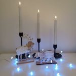 DECOLED Dřevěná dekorace na stůl medvěd 15,2 × 4 × 9 cm, stojící – Hledejceny.cz