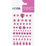 HEYDA dekorační smolepicí kamínky růžové – Zboží Dáma