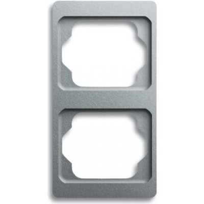 ABB Alpha exclusive dvojrámeček titan 1754-0-4126 1732 KA-266 2CKA001754A4126 svislý – Hledejceny.cz