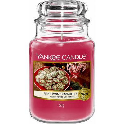 Yankee Candle Classic Peppermint Pinwheels 623 g – Zboží Dáma