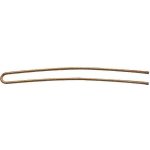 Zakřivená vlásenka Sibel 8,2 mm bronzová 8 ks 980000152 – Zboží Mobilmania