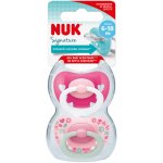 Nuk silikon šidítko 2 ks Signature Pink – Zboží Mobilmania