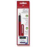 Faber-Castell Bombičkové pero-červená + 6 ks bombiček uni – Hledejceny.cz