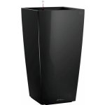 Lechuza Květináč Cubico Premium 22 černá lesklý 22 x 22 x 41 cm – Hledejceny.cz