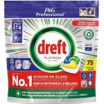 Dreft Platinum Lemon All in One gelové kapsle do myčky se svěží vůní citronu 75 ks – Hledejceny.cz