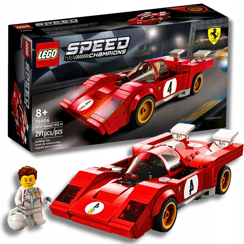 LEGO® Speed Champions 76906 1970 Ferrari 512 M