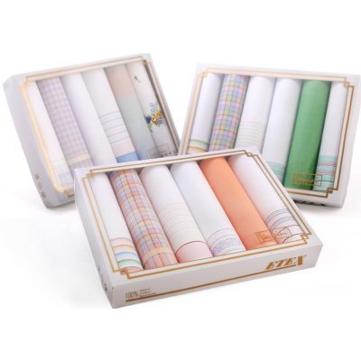 Dámské kapesníky Etex L19 6 ks – Zboží Dáma