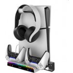 iPega P5S011 Stojan na Stěnu PS5 Slim s Dual Charger Dock pro DualSense – Zboží Živě