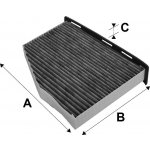 Filtr, vzduch v interiéru VALEO 715665
