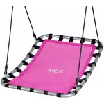 Nils Camp NC5045 Obdelníková houpačka typu čapí hnízdo růžová – Zboží Mobilmania