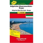BULHARSKÉ POBŘEŽÍ ČERNÉ MOŘE AUTOMAPA 1:150 000 - – Hledejceny.cz