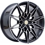 Racing Line B1674 8x19 5x120 ET36 black polished – Hledejceny.cz