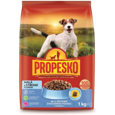 Propesko Mini pro malá a střední plemena 1 kg – Zboží Mobilmania