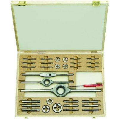 Bučovice Tools 390 122 Závitníky a očka M3 ÷ M12 na nerez M 1-II D HSSE VA-NT (Sada 19 dílů) – Hledejceny.cz