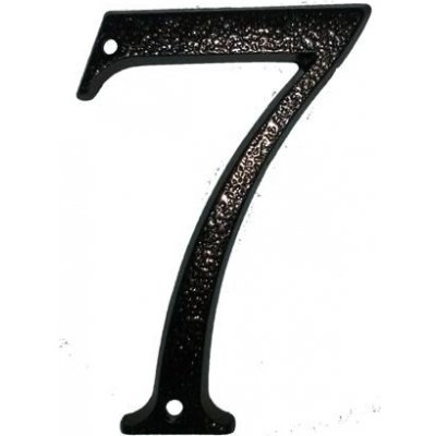 číslo domovní 7, zinkové slévané 455007 – HobbyKompas.cz