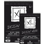 Canson XL Skicák černý kroužková vazba 150g/m2 40 archů A3 – Hledejceny.cz