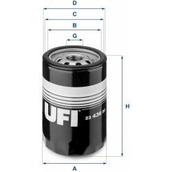 UFI Olejový filtr 23.436.00