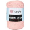 Příze YarnArt Příze Macrame Cotton 767 - světlá lososová