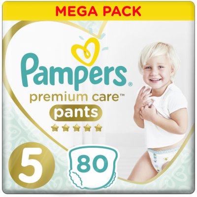 Pampers Premium Care Pants 5 80 ks – Sleviste.cz