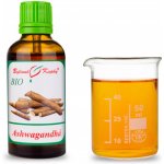 Bylinné kapky BIO Ashwagandhá ašvaganda vitánie BIO tinktura 50 ml – Hledejceny.cz