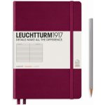 Leuchtturm1917 Zápisník Port Red Medium A5 linkovaný – Zboží Živě