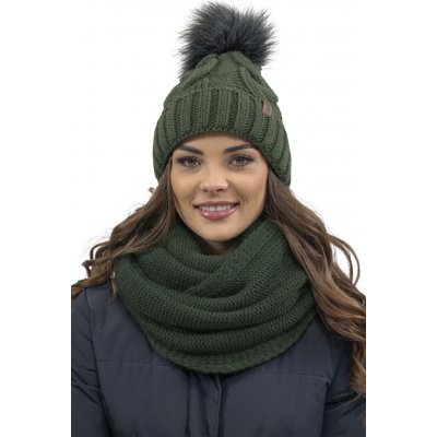 Vivisence čepice a šálek 7014Kmpl zelená – Zboží Mobilmania