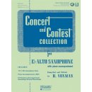 CONCERT & CONTEST COLLECTIONS + Audio Online altový saxofon + klavír PDF