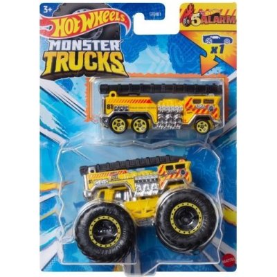 Hot Wheels Monster Trucks s angličákem 5 Alarm