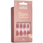 Kiss gelové nehty Bare But Better Nails Nude Nude 28 ks – Zboží Dáma