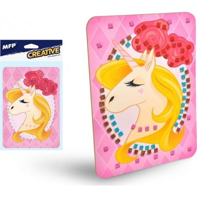 MFP Paper s.r.o. mozaikový set 14,8x21cm glitter Unicorn 5330413 – Hledejceny.cz