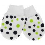 Esito Rukavice bavlna potisk puntík zelená – Hledejceny.cz