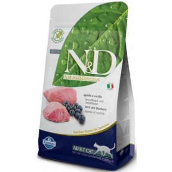 N&D GF Cat Adult Lamb & Blueberry 5 kg