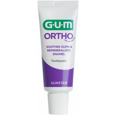G.U.M Ortho zubní gel pro čištění zubů s rovnátky 12 ml – Sleviste.cz
