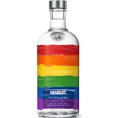 Absolut Rainbow 40% 0,7 l (holá láhev) – Hledejceny.cz