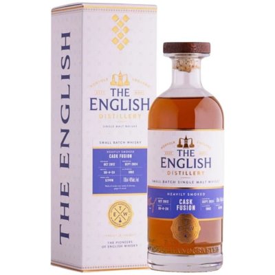 The English Heavily Smoked Cask Fusion 46% 0,7 l (karton) – Hledejceny.cz
