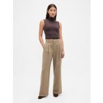 GAP Kalhoty 365 High Rise Béžová – Hledejceny.cz