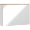 Koupelnový nábytek Comad Bali White skříňka 100x20x69.4 cm Se zrcadlem bílá-dub BALI WHITE 845 FSC